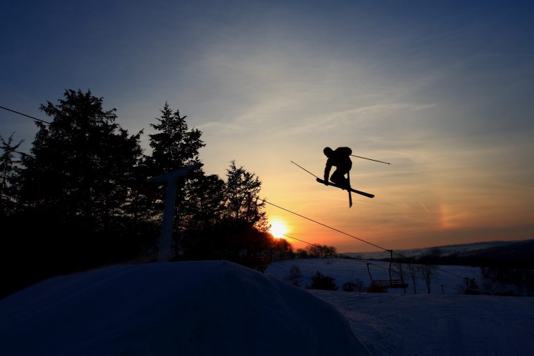 sunset-ski-jump