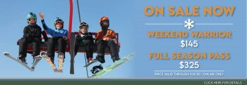Weekend_Warrior_Full_Season_Pass_sale_Sundown_Mountian_Dubuque
